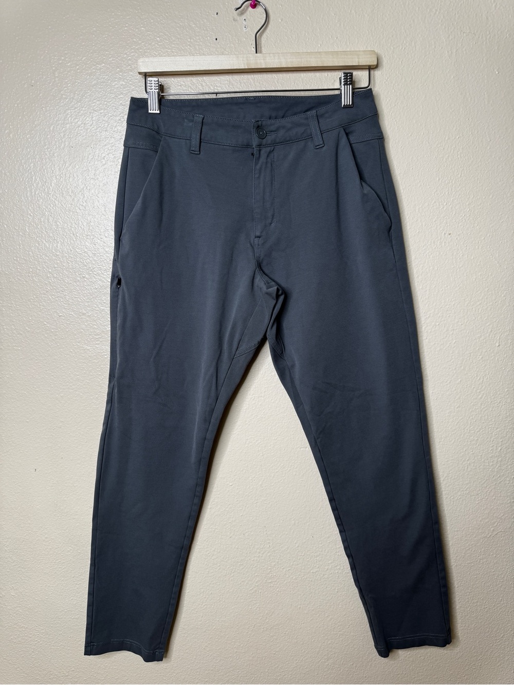 BYLT Premium Basics Everyday Pant 2.0 Men’s 32 Gray Slim Fit Performance Golf